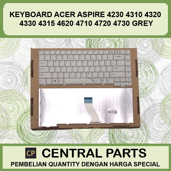 Keyboard Laptop Acer Aspire 4310 4230 4320 4330 4315 4620 4710 4720 Grey