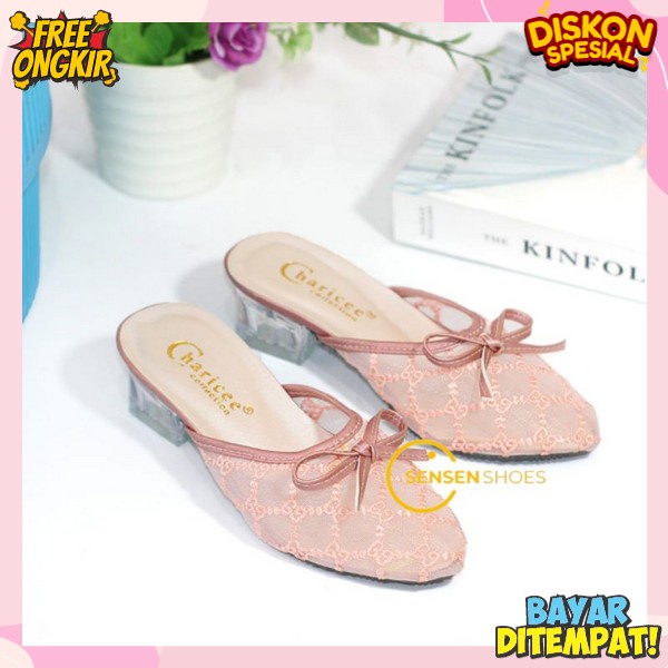 Super Kece Srandal Ank Hak Tinggi Heels Ansk Prempuan Kekinian Hils Pesta Ank Sansal Bocah Bahan Rin