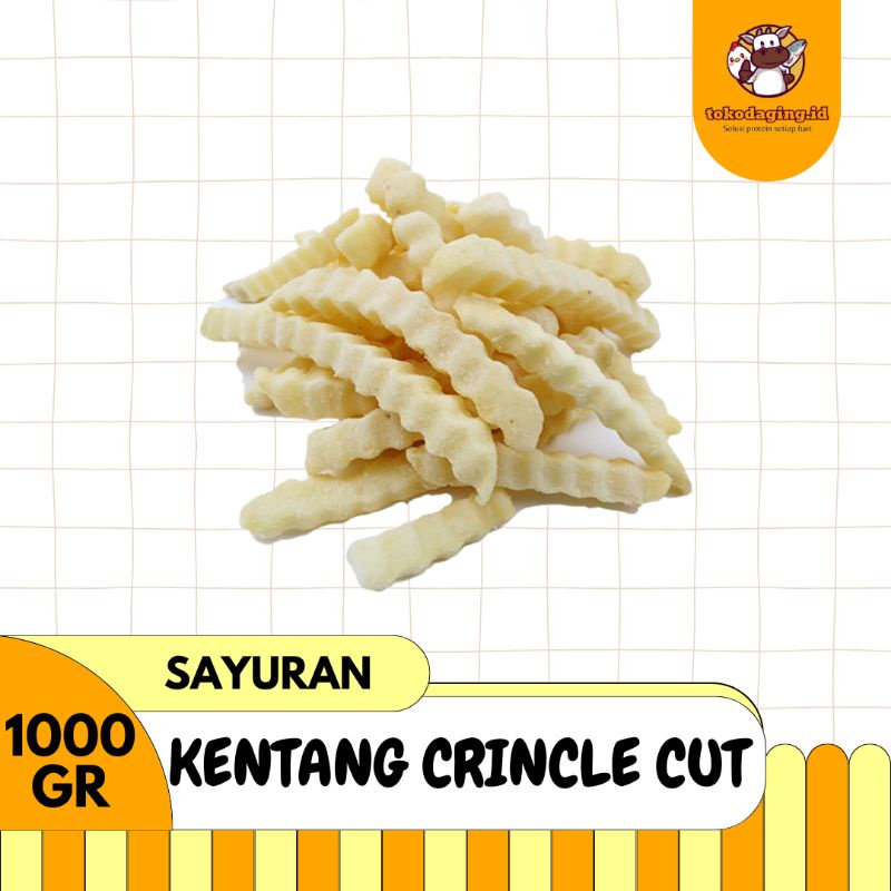 

Kentang Crincle Cut 500 gr