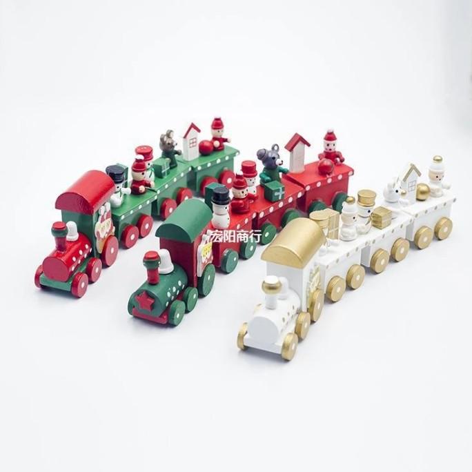 

Kereta Kayu Kado Natal Miniatur Hiasan Kereta Train Hiasan Christmas Pengiriman Cepat