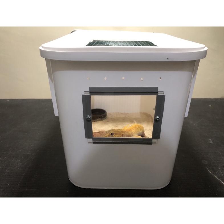 Terbaik Kandang Reptil dan Hamster uk 27x19x20cm ( Gecko ,Kadal, iguana, katak, dll ) 