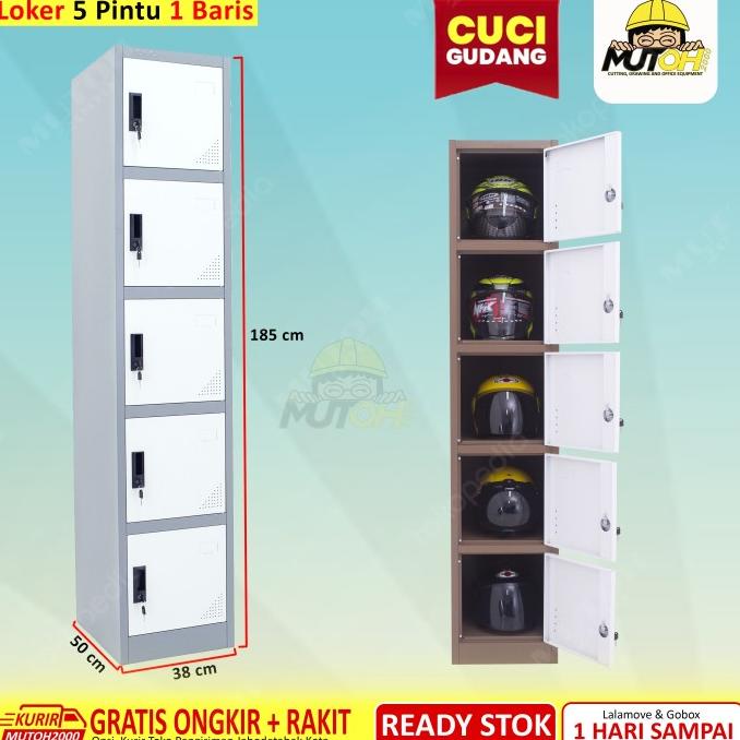 

Trend Loker Locker Besi 5 Pintu Single Full Plat Ls05P Pengiriman Cepat