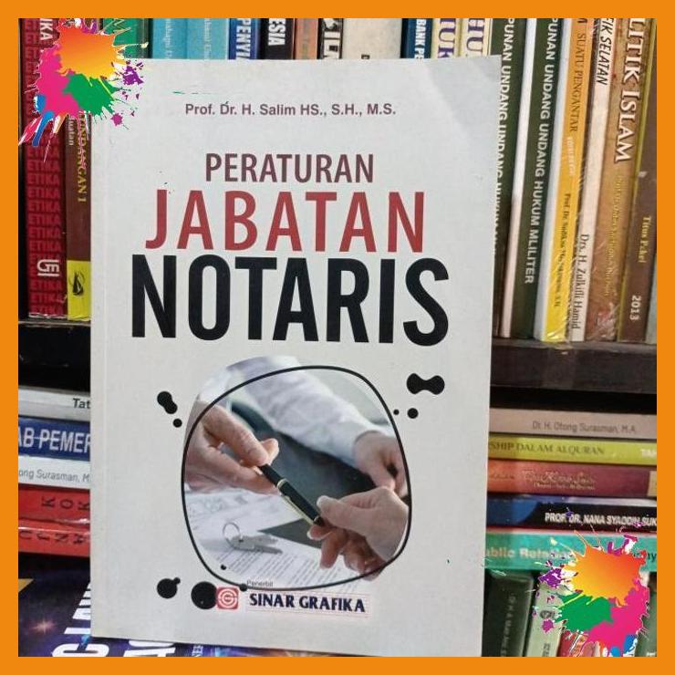 

peraturan jabatan notaris [fany]