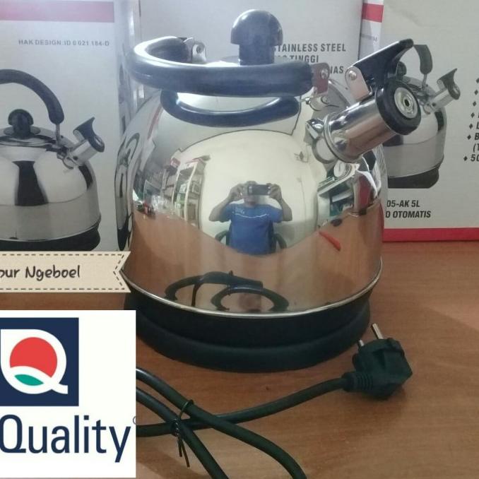 *****] ceret listrik 5 liter - ketel siul listrik