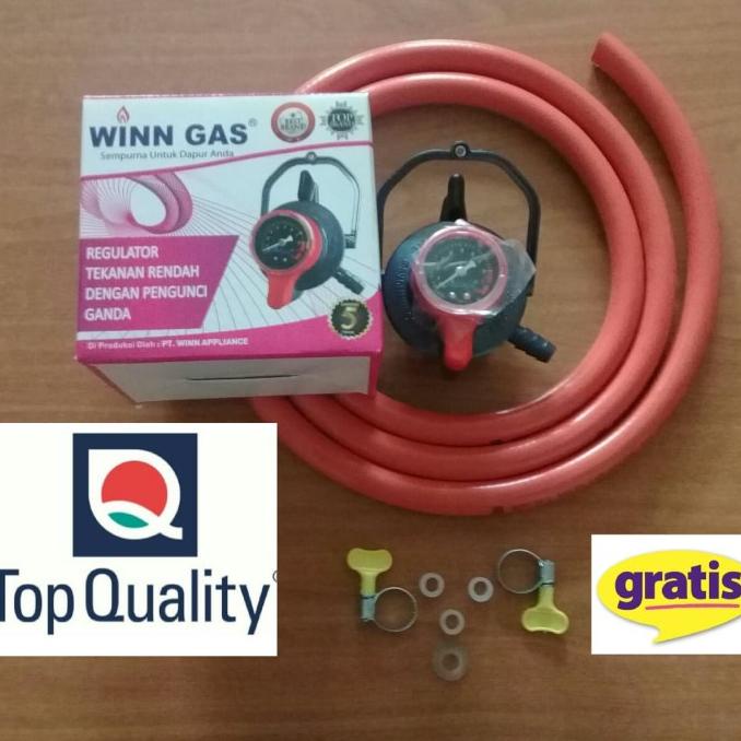 ] regulator winn w 900 dan selang solid 5 lapis - regulator winn w 900