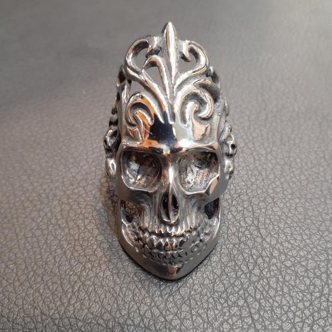 Skull Ring Titanium SR-167