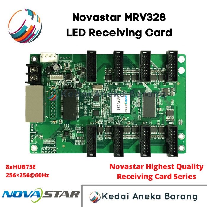 Terlaris Novastar Mrv328 Led Receiving Card Rc Videotron 8 Port Hub75