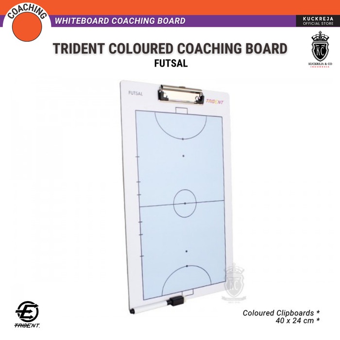 Promo Trident Coloured Coaching Board - Futsal