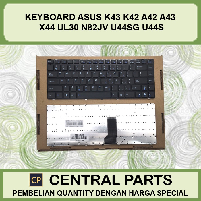 Keyboard Laptop Asus K43 K42 A42 A43 X44 UL30 ( I5 ) N82JV U44SG U44S