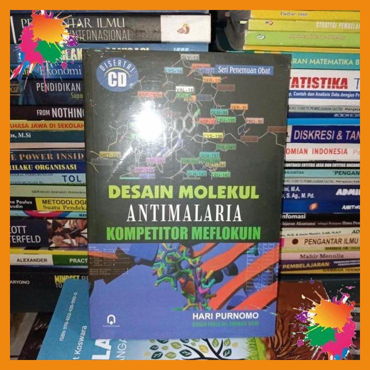 

original buku desain molekul antimalaria kompetitor meflokuin [fany]