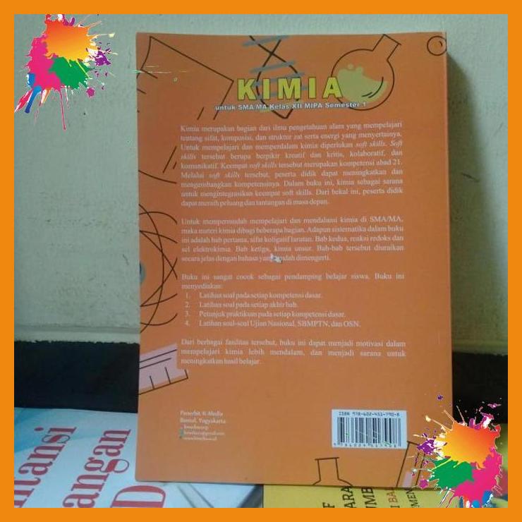 

original buku kimia untuk sma/ma kelas xii mipa semester 1 [fany]