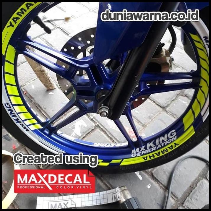 

HOT DEAL MAXDECAL FLUORESCENT YELLOW WARNA STABILO KUNING NEON 45 CM ROLL !!