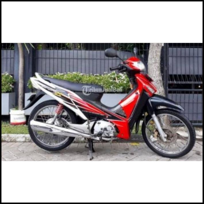 HOT DEAL BODY SUPRA X 125 TAHUN 2006 MERAH HITAM !!