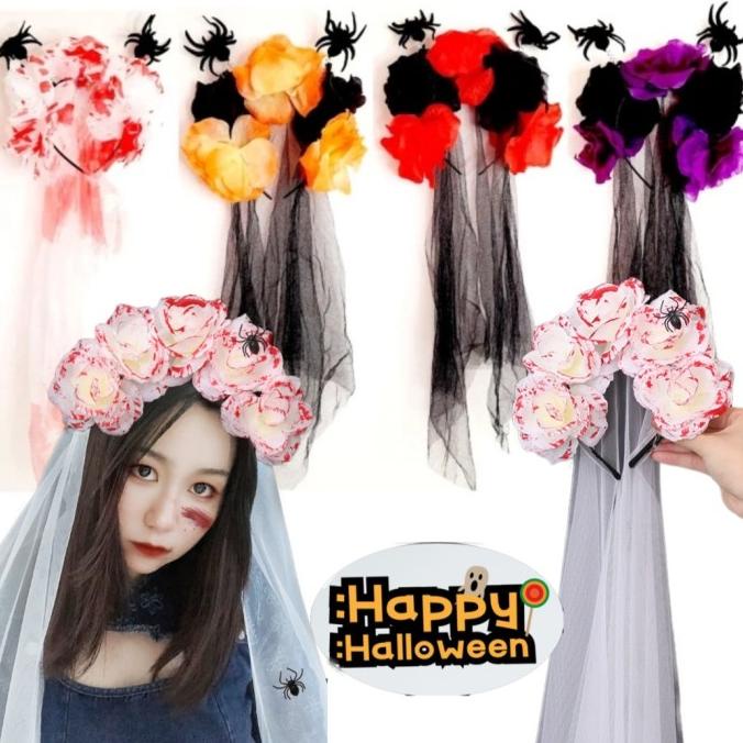 

Best Sales Bando Hantu Aksesories Rambut Halloween Cosplay Kostum Kuntilanak Berkualitas