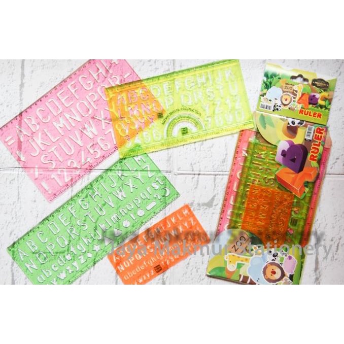 

Penggaris Set 4 Huruf Limited Edition