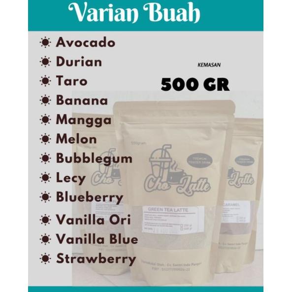 

Hot - ECOLATEE Cholatte Powder Bubuk Minuman Varian Buah 500gr !!