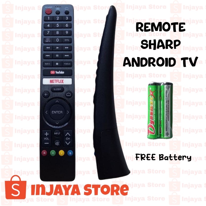 Remote Tv Sharp Android Tv 4K