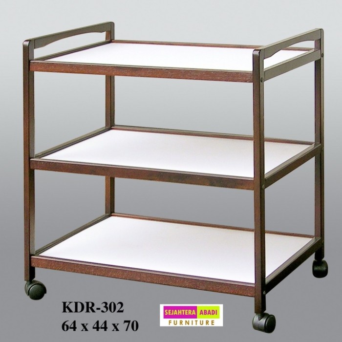 Promo Rak Dorong Serbaguna Kayu, Rak Dapur Dorong, Rak Tv, Rak Susun Roda