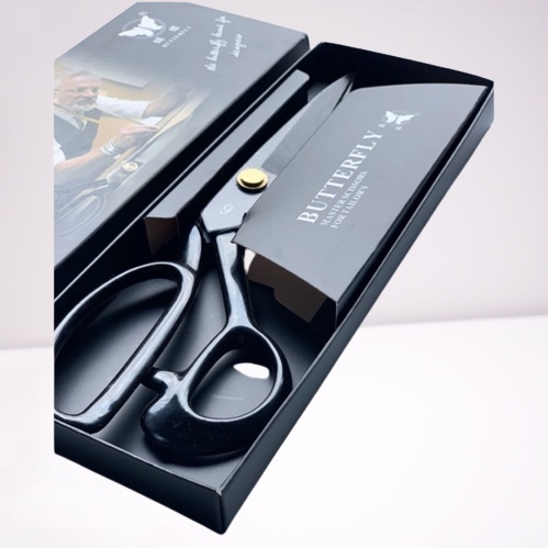 

Gunting Kain Butterfly Hitam (Gunting Baja) 8" / 9" / 10