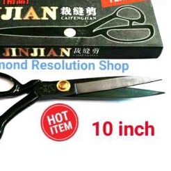 

Cod Gunting Kain / Bahan / Tailor 10 Inch Merek Jinjian
