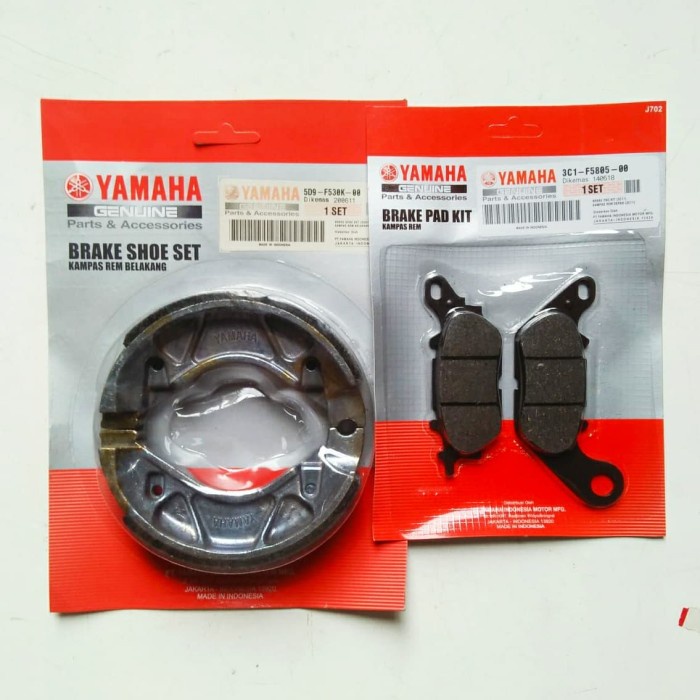 KAMPAS REM DEPAN BELAKANG YAMAHA JUPITER Z1/VEGA ZR/FORCE FI/ORI-YGP