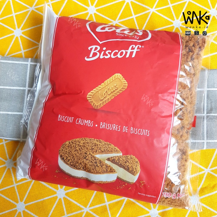 

Promo Lotus Bisoff Cookie Crumble - Dessert Topping Cheese Cake Biscuit