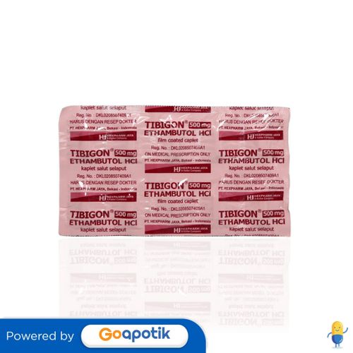 TIBIGON 500 MG STRIP 10 KAPLET