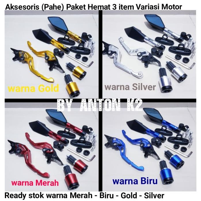Ready Kaca Spion Variasi Aksesoris Motor Beat Karbu/Beat Street/Beat Fi Ori