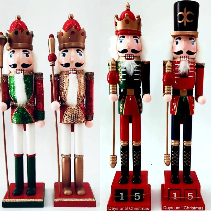 

Big Sale Patung Kayu Nutcraker 60 Cm Gliter Model Kalender 25 Des Kado Natal Pengiriman Cepat