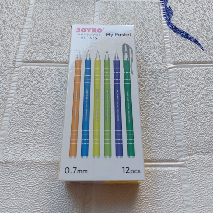 

Pulpen Joyko Ball Pen BP-336 Hitam 0.7mm - 1 Lusin