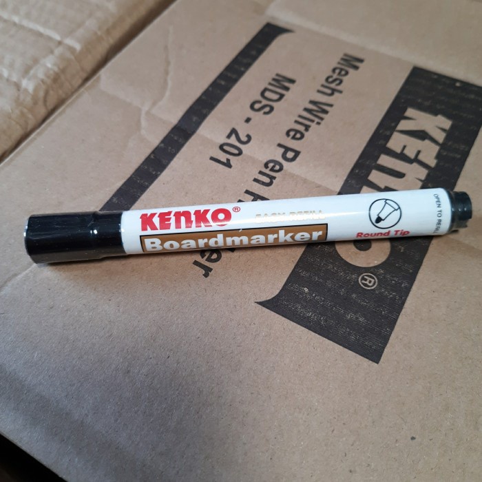 

Spidol White Board Kenko WM-100 Whiteboard Boardmarker Hitam 1 Buah