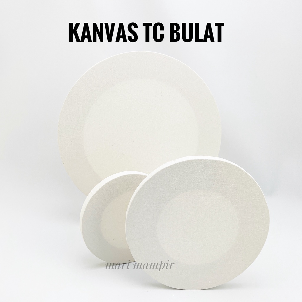 

KANVAS / MEDIA LUKIS BULAT 30 CM