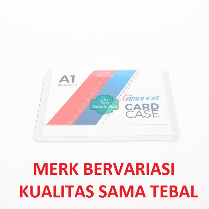

Plastik ID Card Case A1 Name Card Name Tag Landscape 1 Buah
