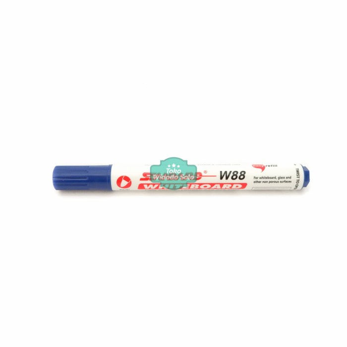 

Spidol White Board Standard Marker Blue W88 Biru Stok Lama 1 Buah