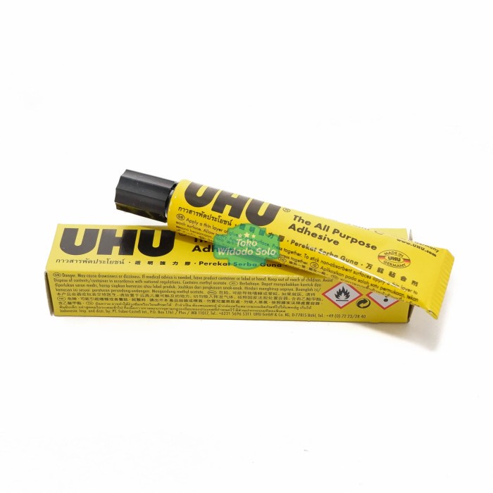 

Lem Putih UHU 35ml The All Purpose Adhesive Tube