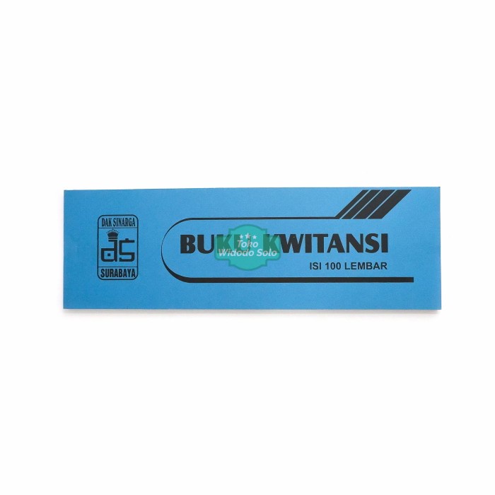 

Buku Kwitansi Besar Dak Sinarga 10x32cm Isi 100 Lembar Ecer