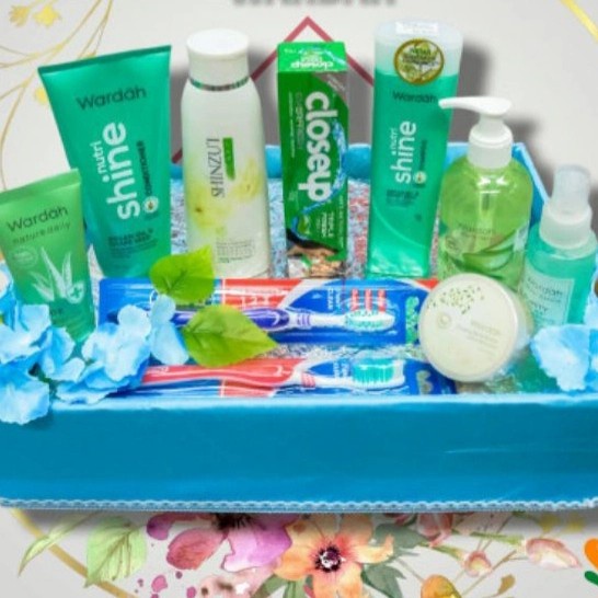 PAKET WARDAH SESERAHAN WARDAH SET MANDI Lengkap BPOM