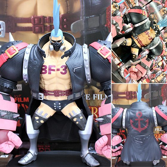 DXF Figure Franky - The Grandline Men Vol.12 One Piece Film Red