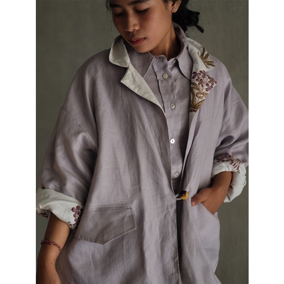 Reversible Blazer/Blazer Wanita/Outer Wanita/Outer/Blazer Unisex