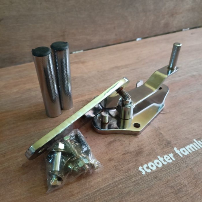 Step Underbone Footstep Racing Underbone Vespa Crome