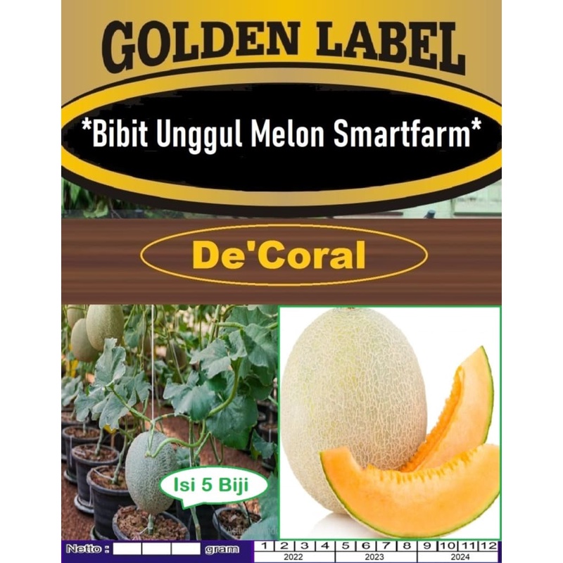 Bibit Unggul Melon Smartfarm|Benih Melon Smartfarm|Biji Bibit Melon