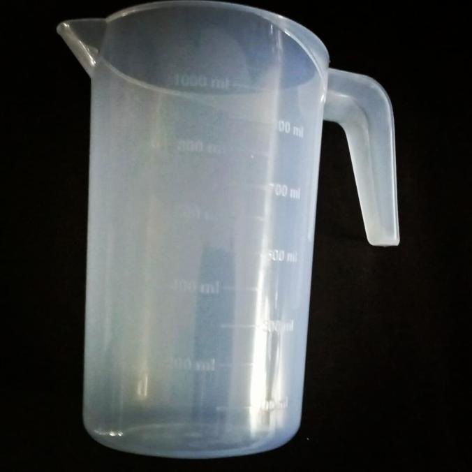 `````````] takaran / gelas ukur/ gelas takar air 1 liter