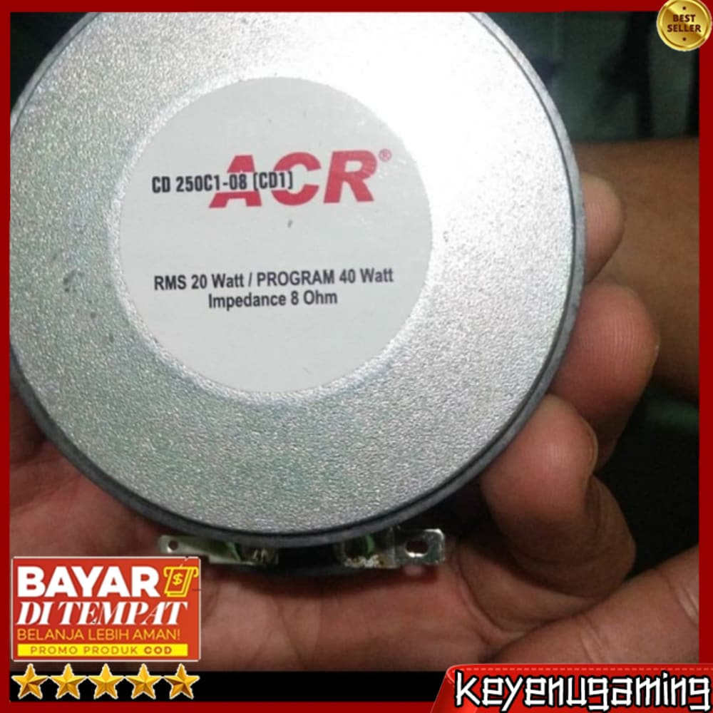 Drever Tweeter ACR Cd 1 Tweeter ACR Cd 1 Driver Tweeter Twiter ACR Cd1