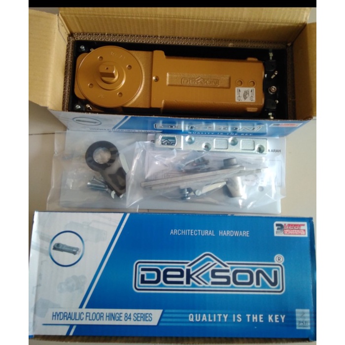 Floor Hinge Dekson / Engsel Tanam Bts 84 + Stang Dekson