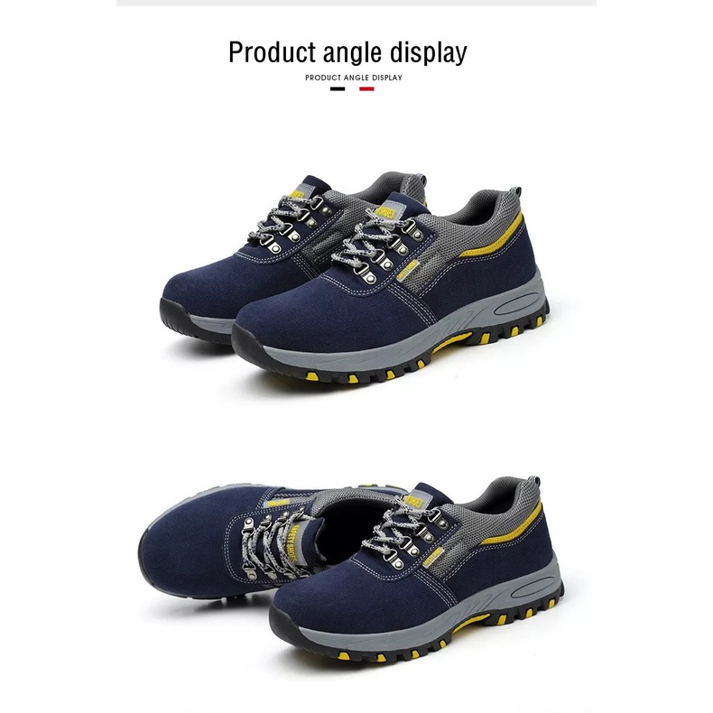 Larnmern Sepatu Safety Sepatu Kerja Ready Sto Jakarta Cod Free Sos