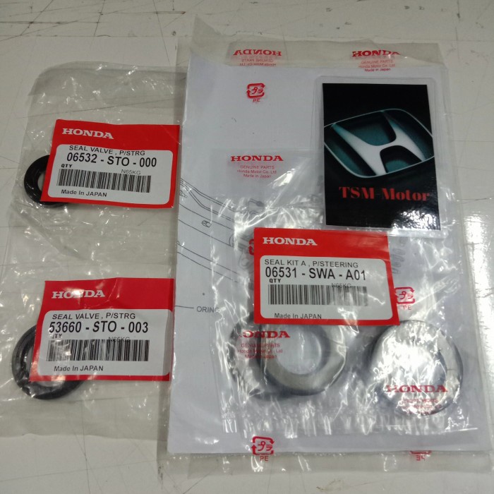 Cod Seal Kit Rack Power Steering Oddysey Ra6 2002-2003 Kode Ema014