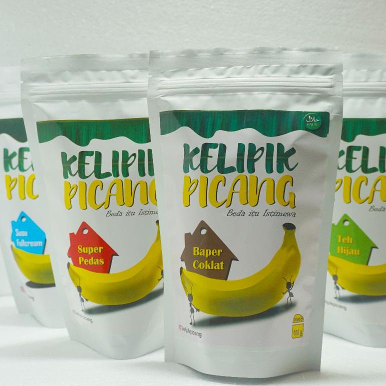 

Terjangkau Keripik Pisang Bundling 5 pcs kelipik picang lebih hemat