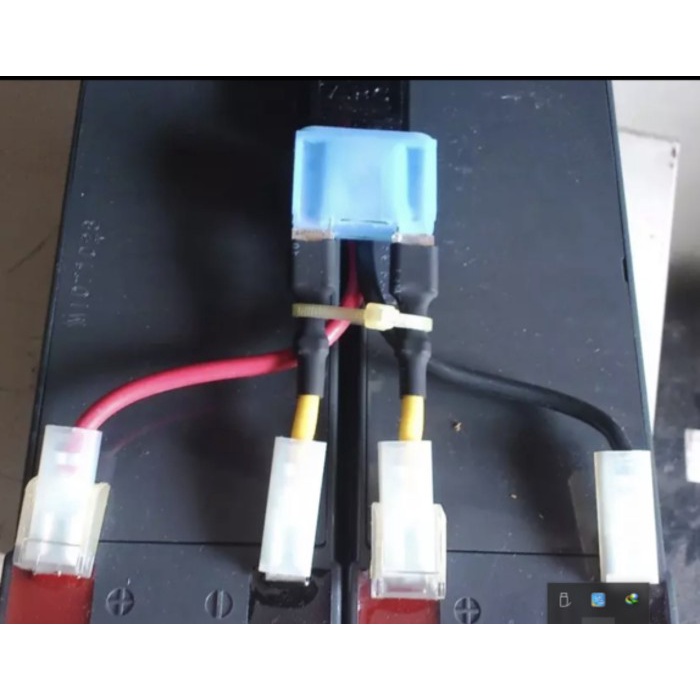 Kabel Conector + Fuse Ups apc SUA750i. Konektor fuse baterai ups apc
