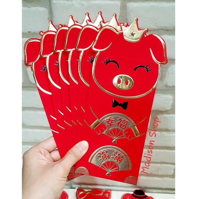 

Christneww Angpao Jumbo Babi Merah Isi 6 Ampao Premium Emboss Grosir Lusinan Stok Terbatas
