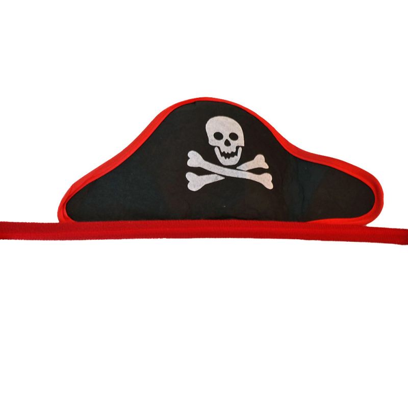 2pcs Accessories Halloween Bando Bajak Laut Cosplay Skull Topi Bajak